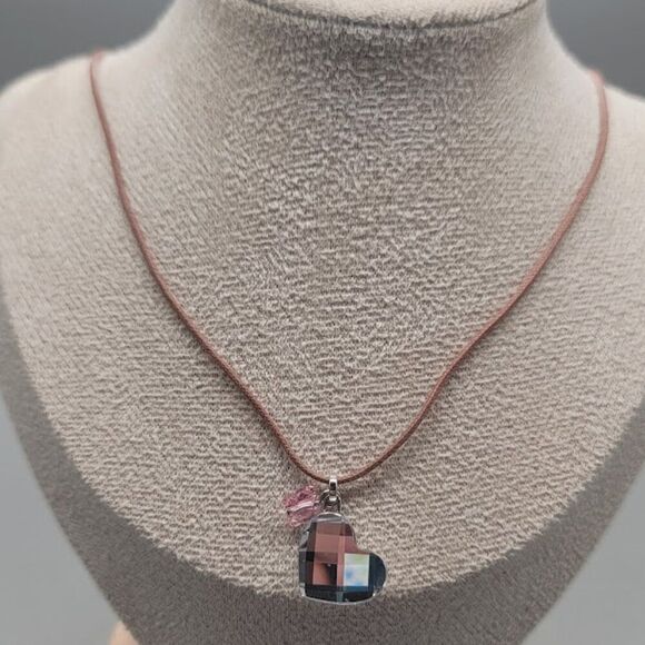 SWAROVSKI Heart Necklace - Picture 1 of 6